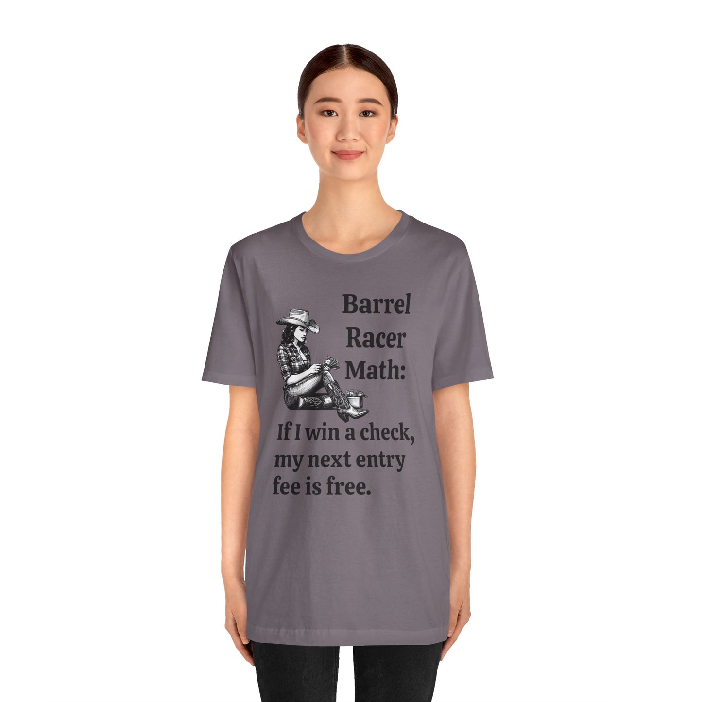 Barrel Racer Math - Unisex Tee