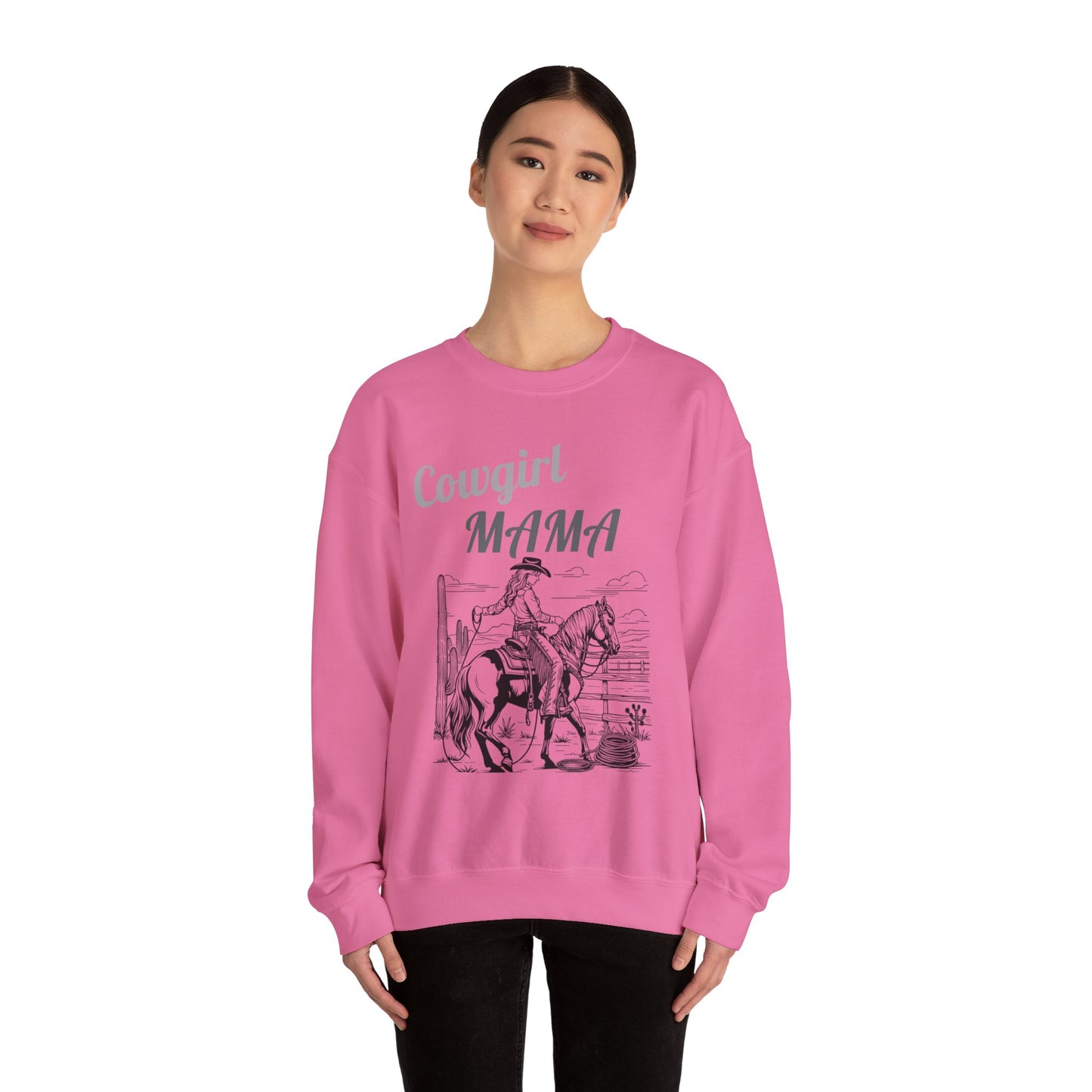 Cowgirl Mama - Unisex Crewneck Sweatshirt