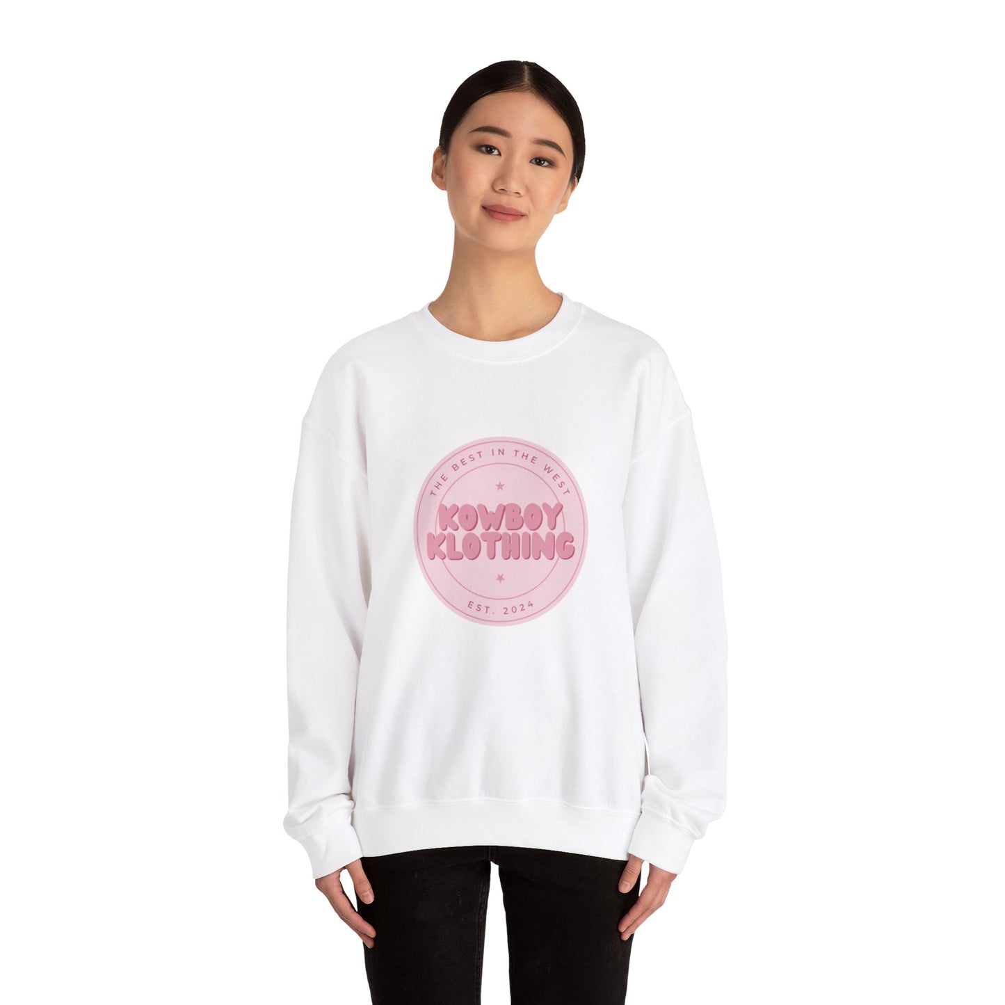 Kowboy Klothing Logo - Unisex Crewneck Sweatshirt