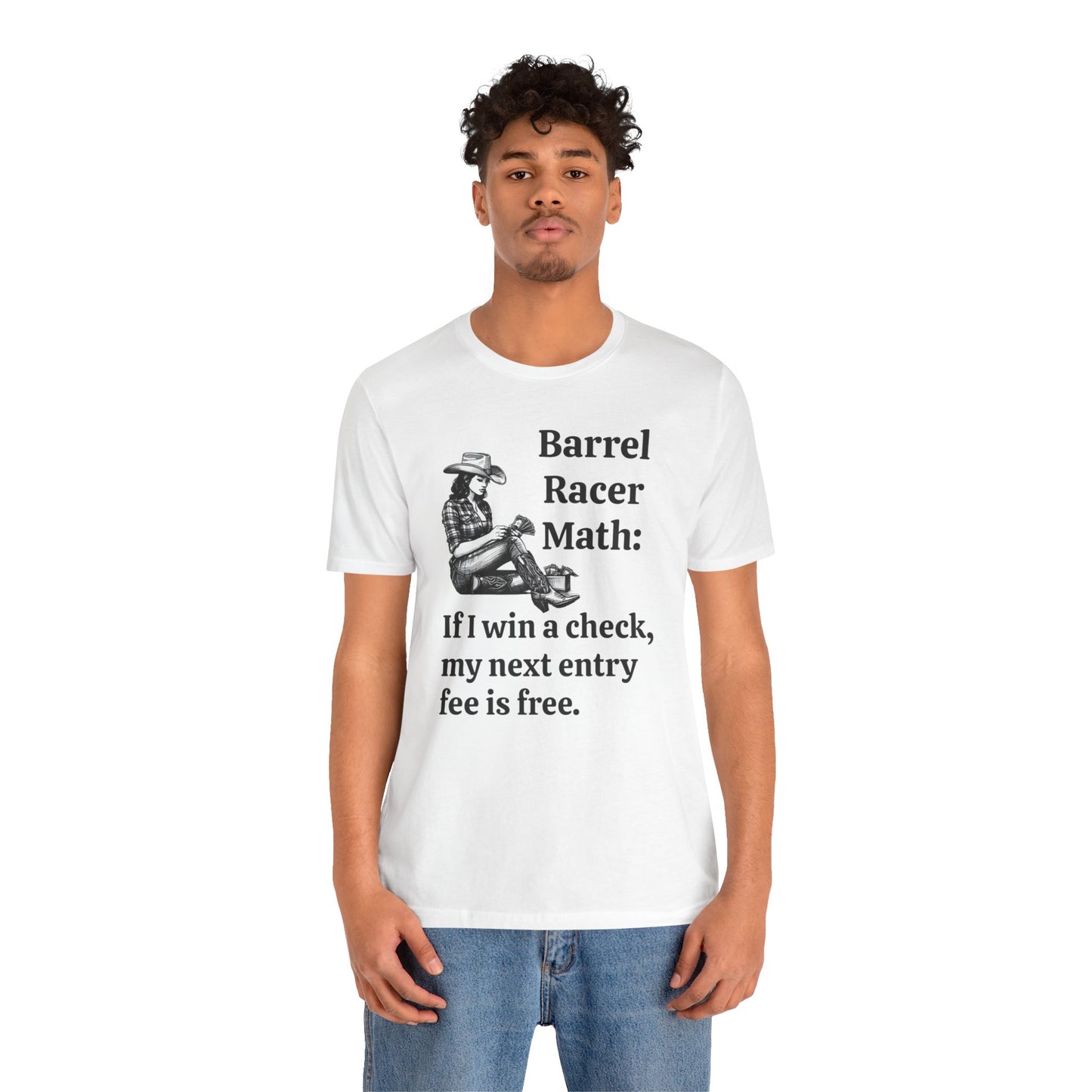 Barrel Racer Math - Unisex Tee