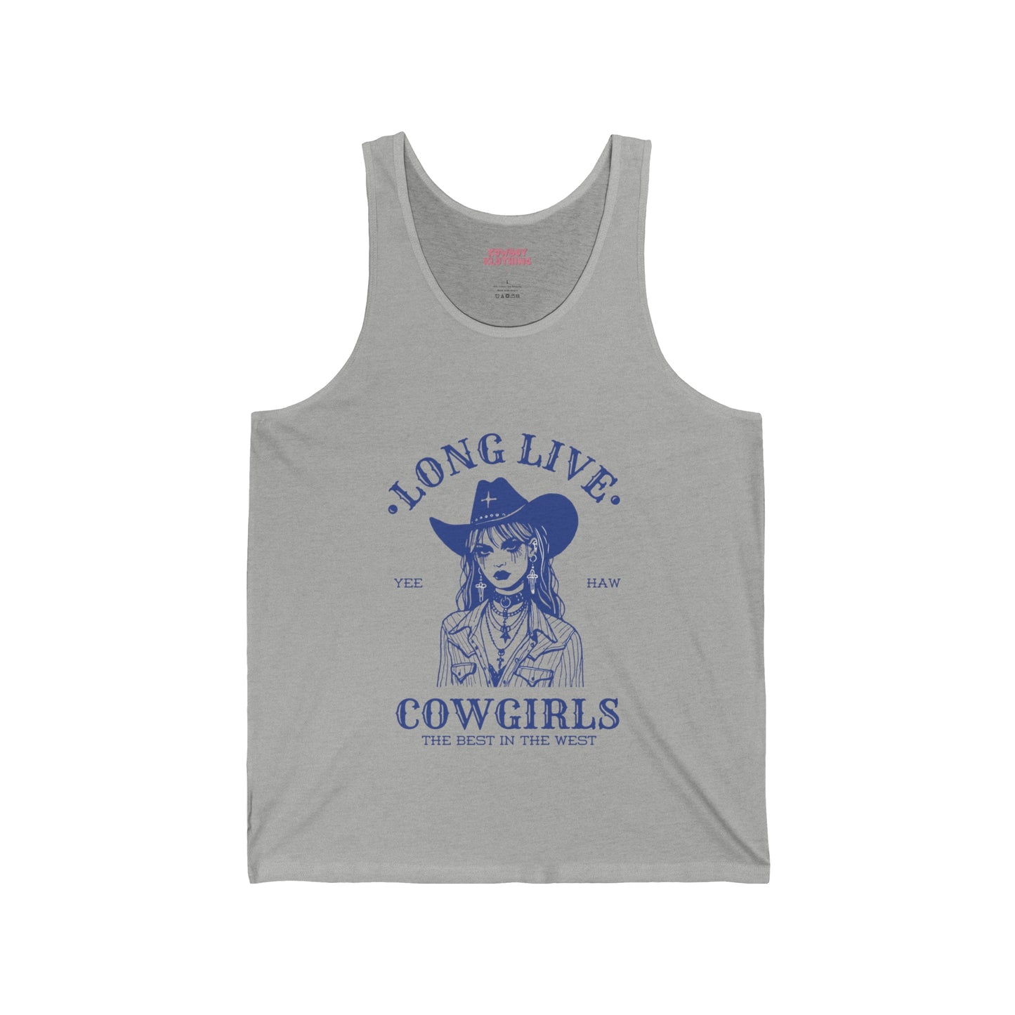 Long Live Cowgirls - Unisex Jersey Tank