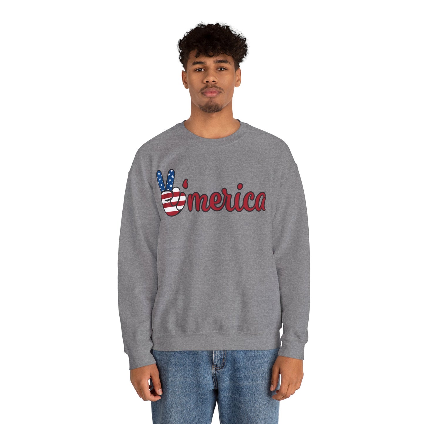 America - Unisex Crewneck Sweatshirt