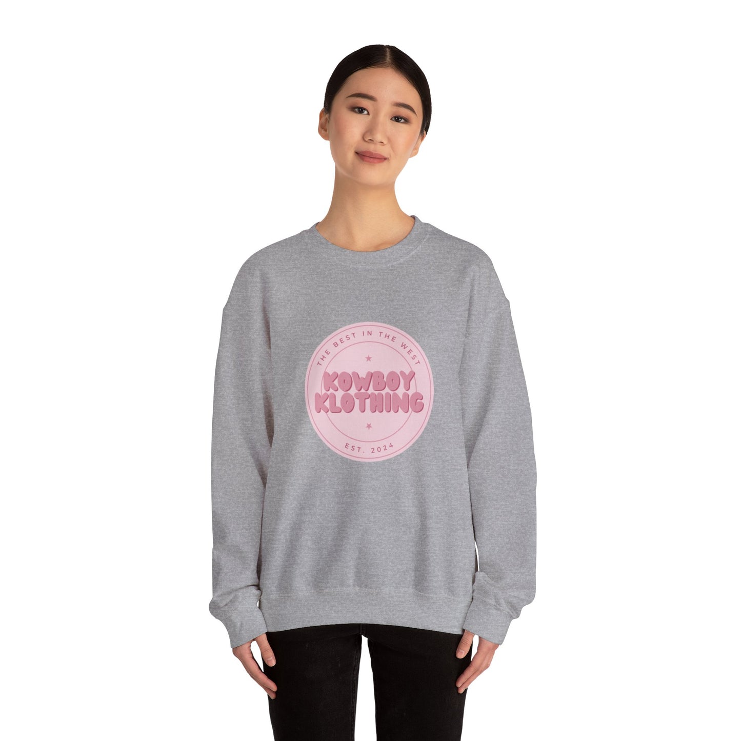 Kowboy Klothing Logo - Unisex Crewneck Sweatshirt