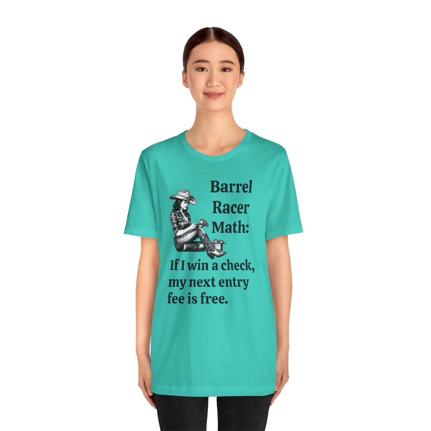 Barrel Racer Math - Unisex Tee