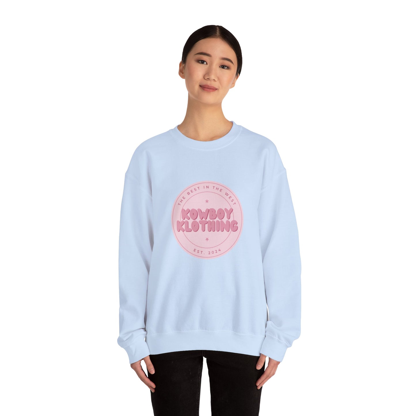 Kowboy Klothing Logo - Unisex Crewneck Sweatshirt