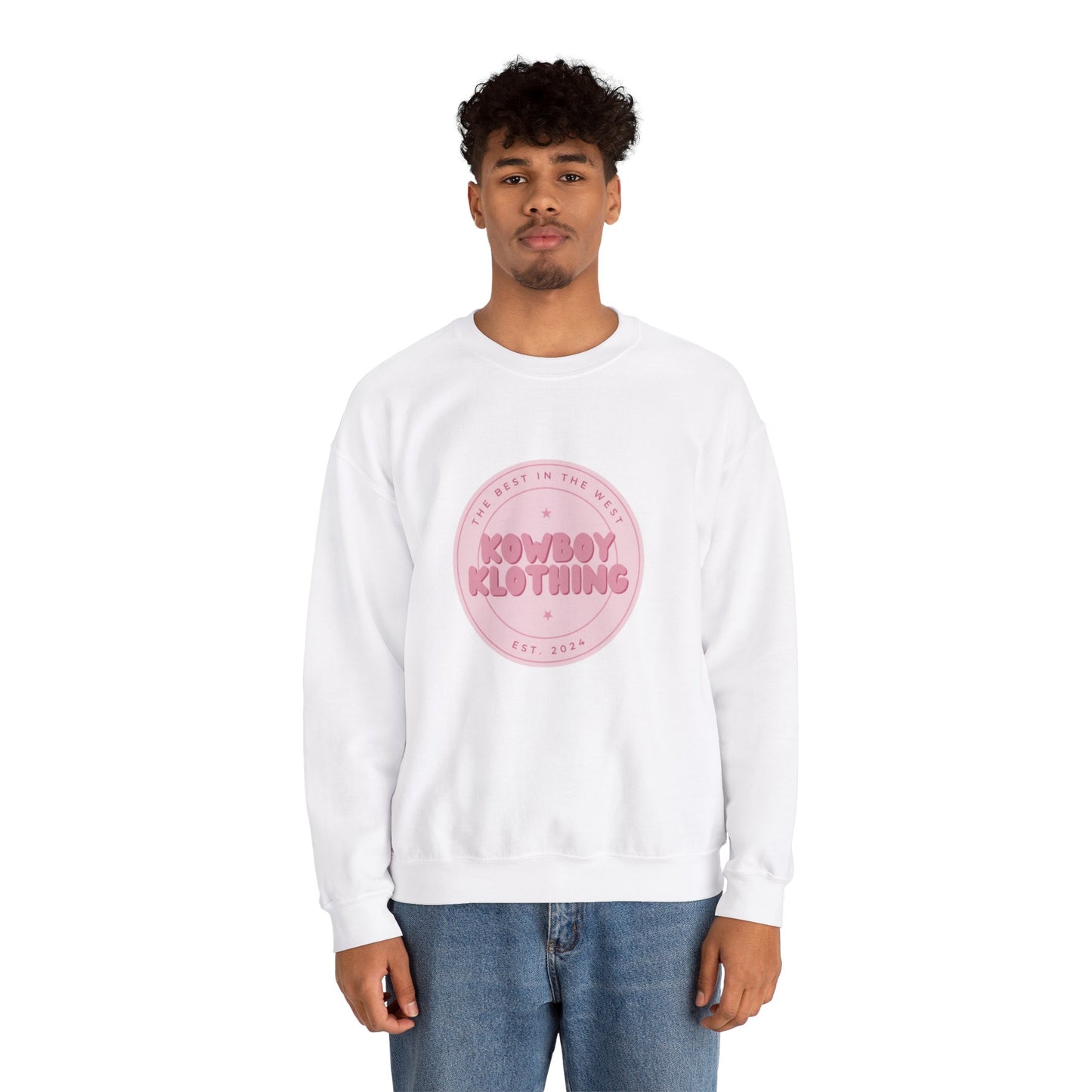 Kowboy Klothing Logo - Unisex Crewneck Sweatshirt