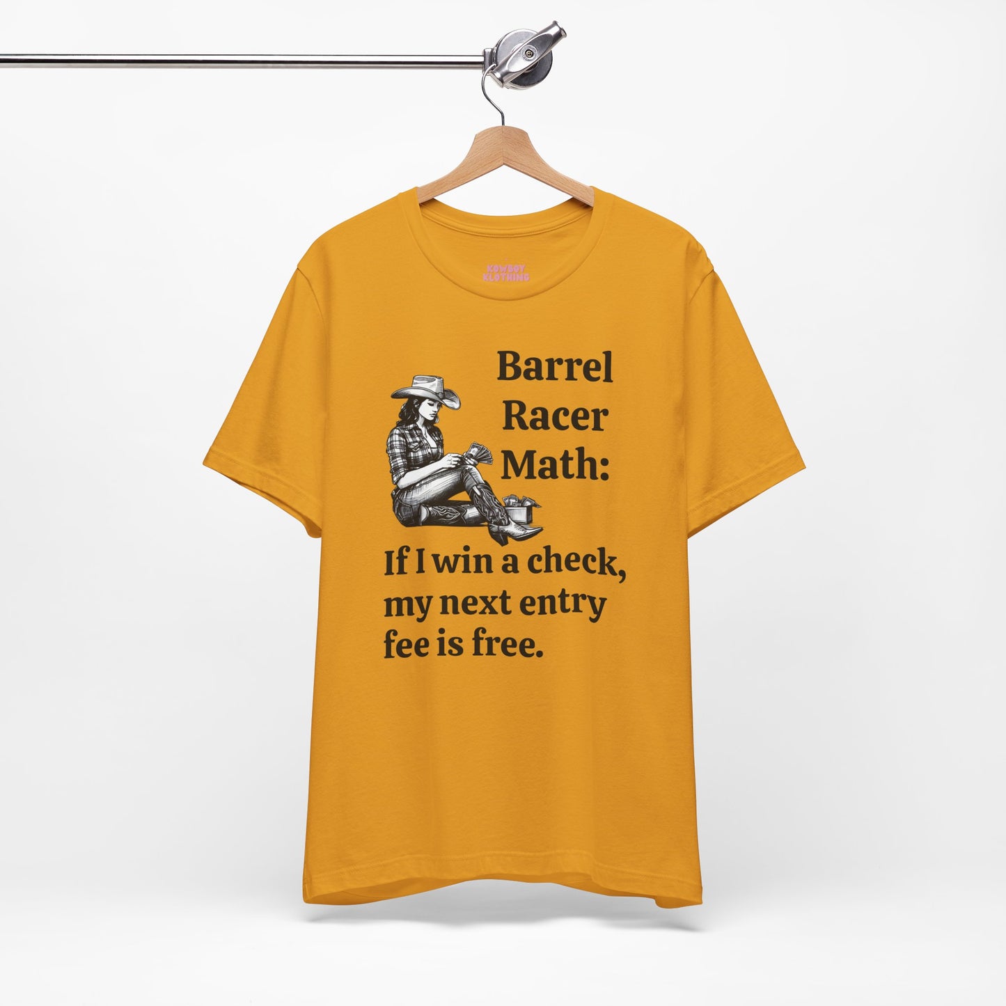 Barrel Racer Math - Unisex Tee