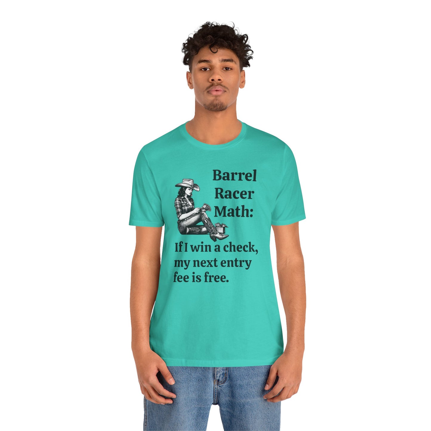 Barrel Racer Math - Unisex Tee