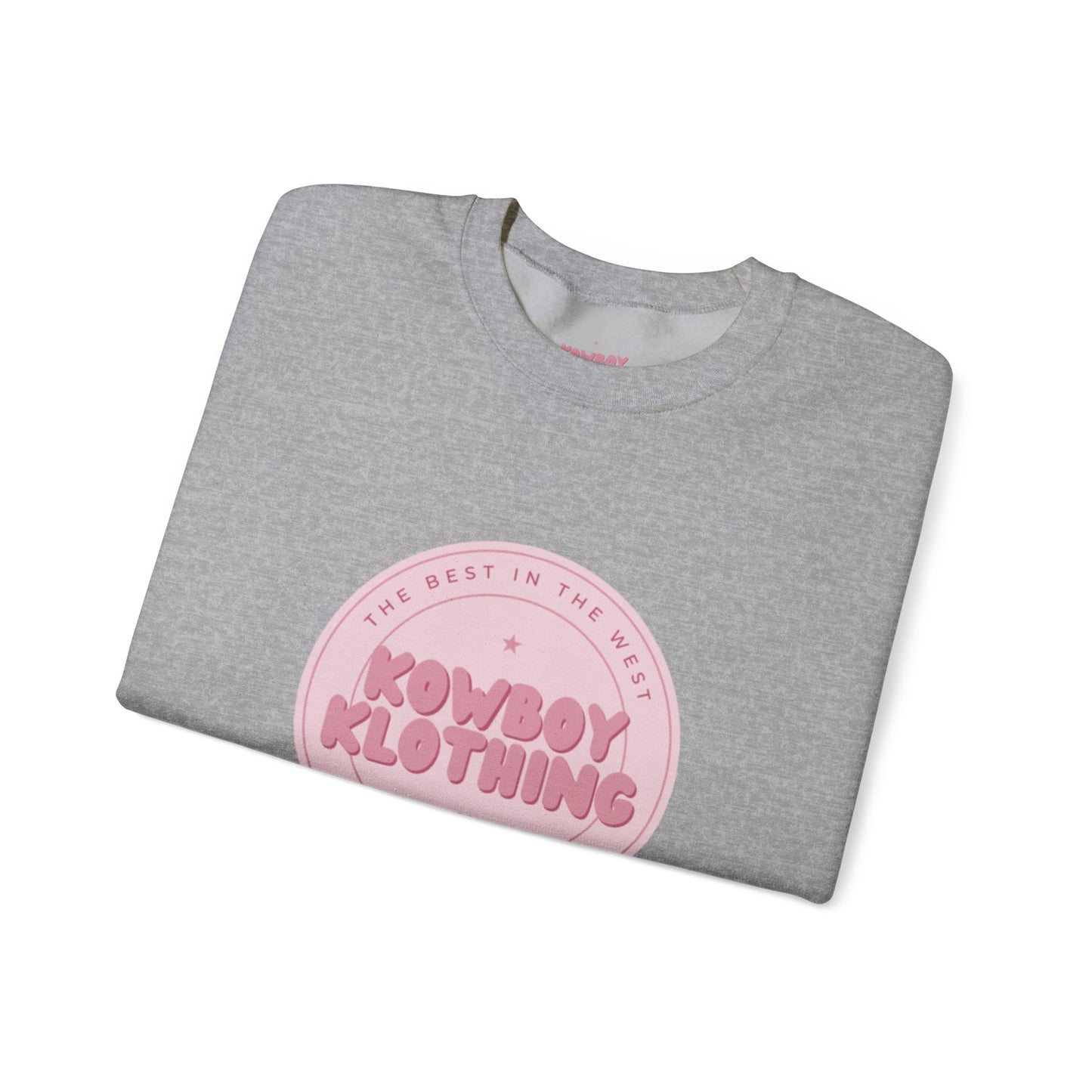 Kowboy Klothing Logo - Unisex Crewneck Sweatshirt