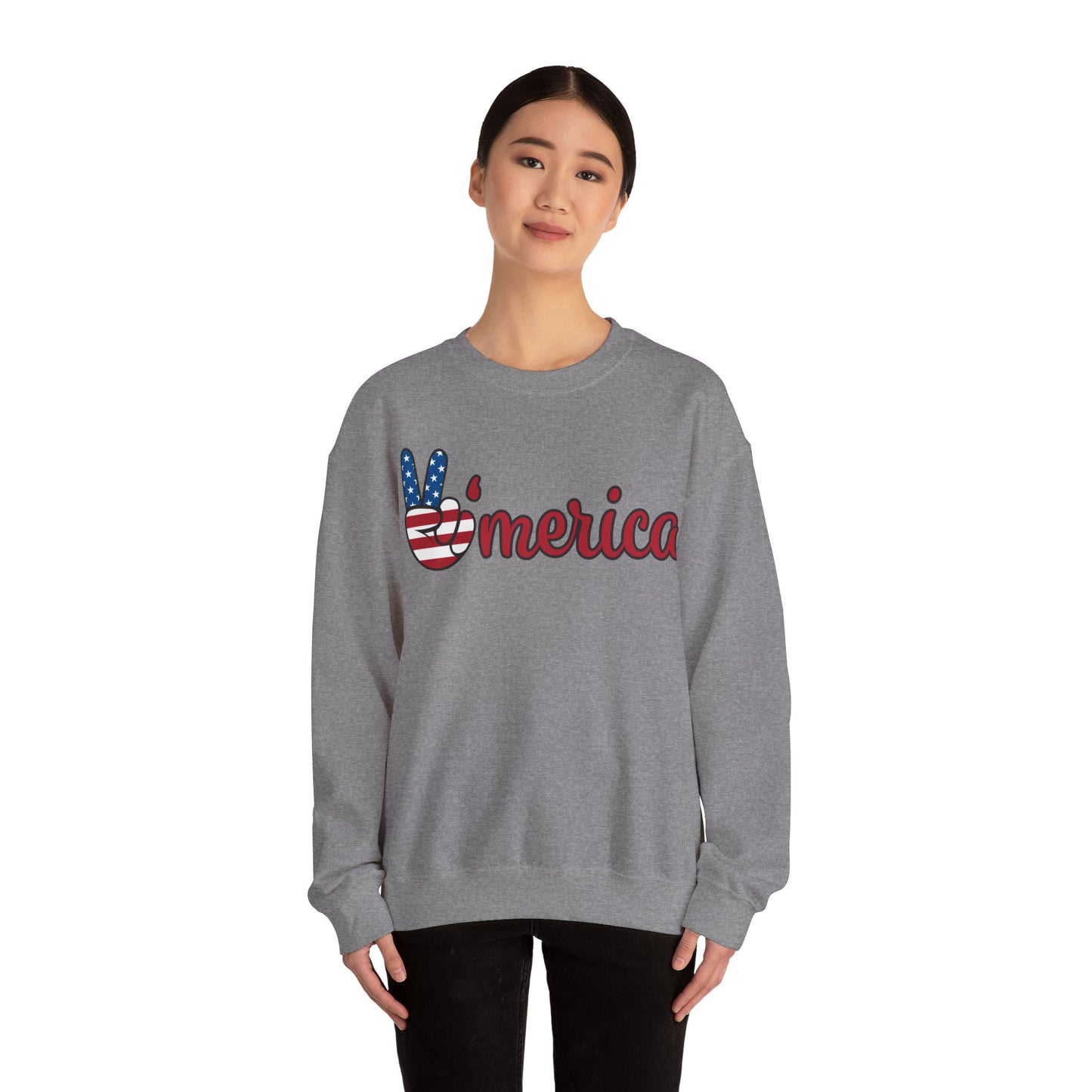 America - Unisex Crewneck Sweatshirt