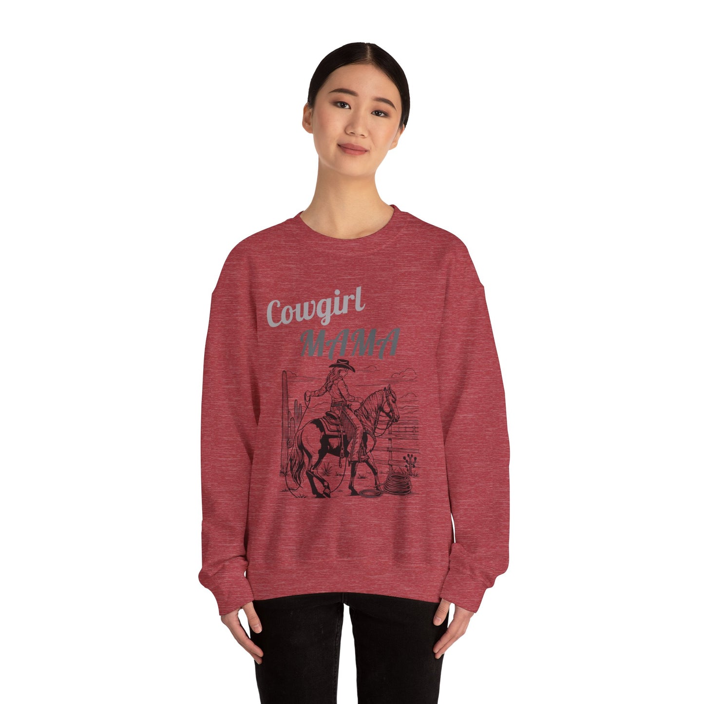 Cowgirl Mama - Unisex Crewneck Sweatshirt