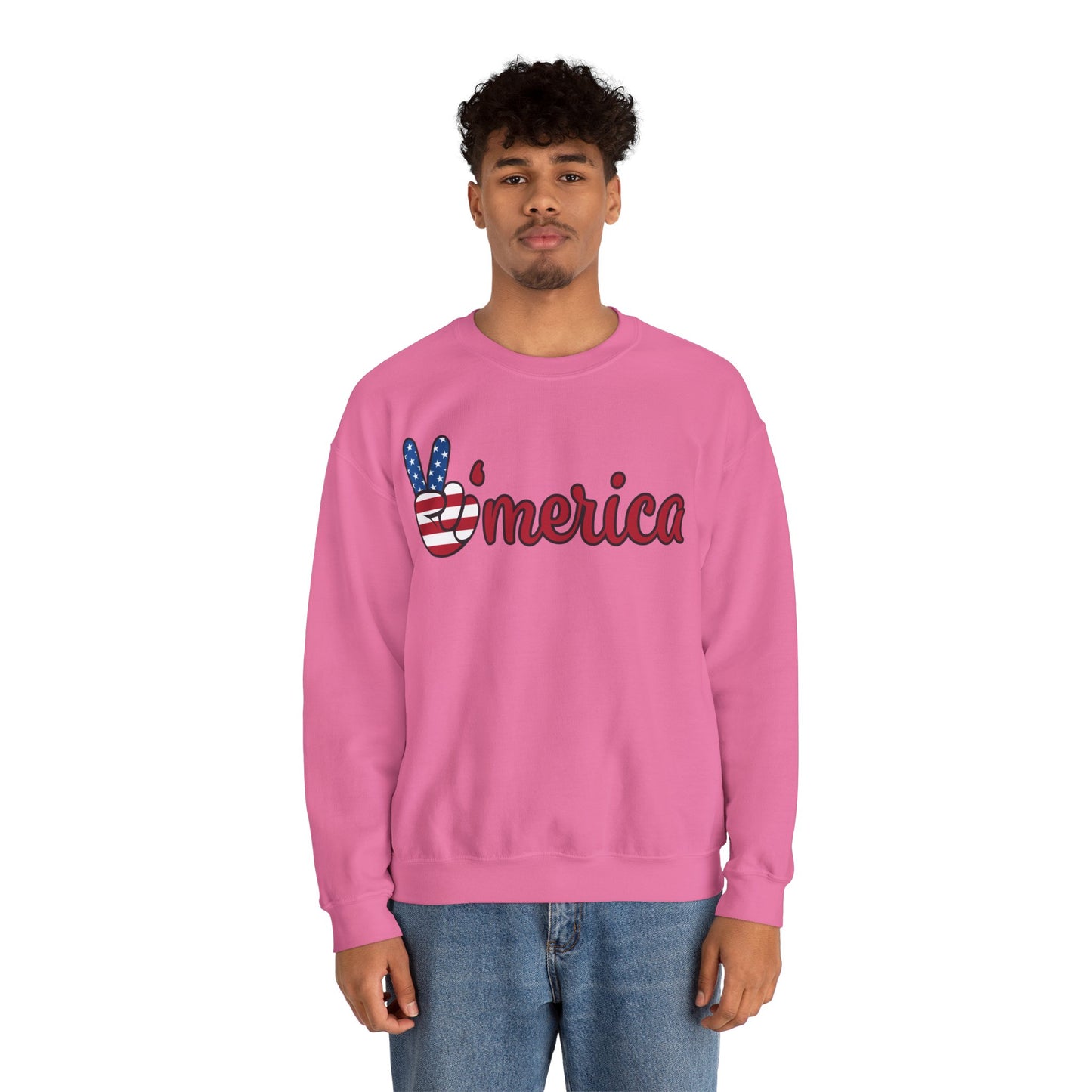 America - Unisex Crewneck Sweatshirt