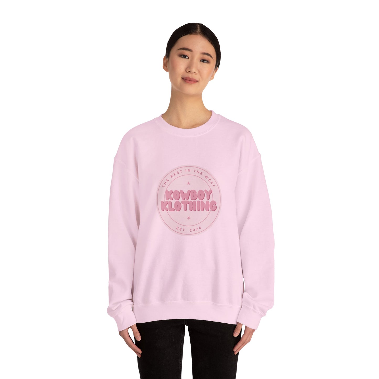 Kowboy Klothing Logo - Unisex Crewneck Sweatshirt