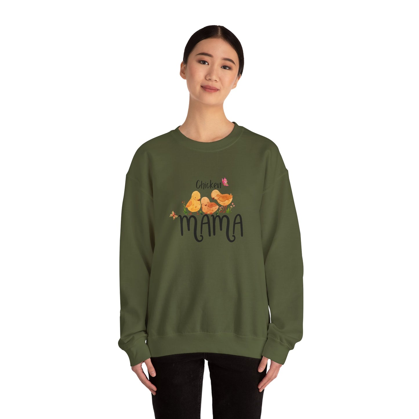 Chicken Mama - Unisex Crewneck Sweatshirt