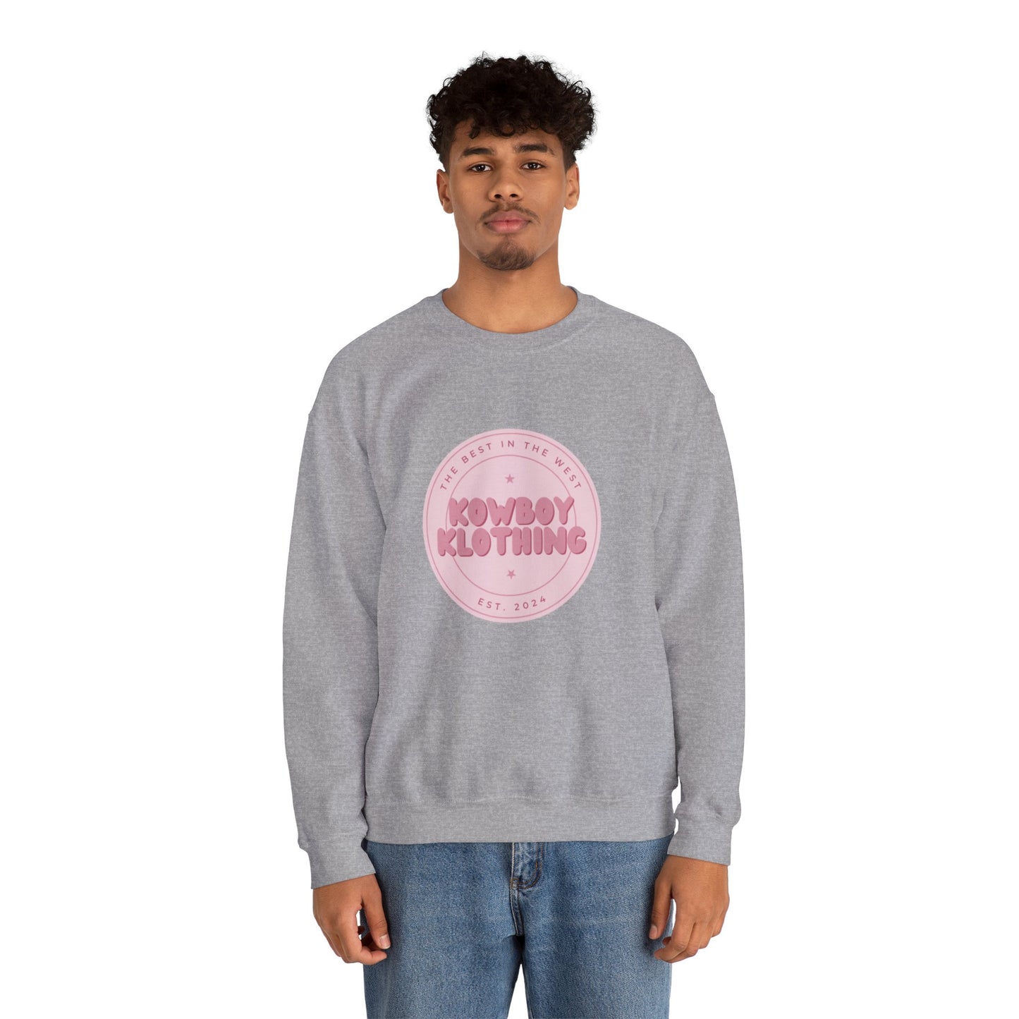 Kowboy Klothing Logo - Unisex Crewneck Sweatshirt