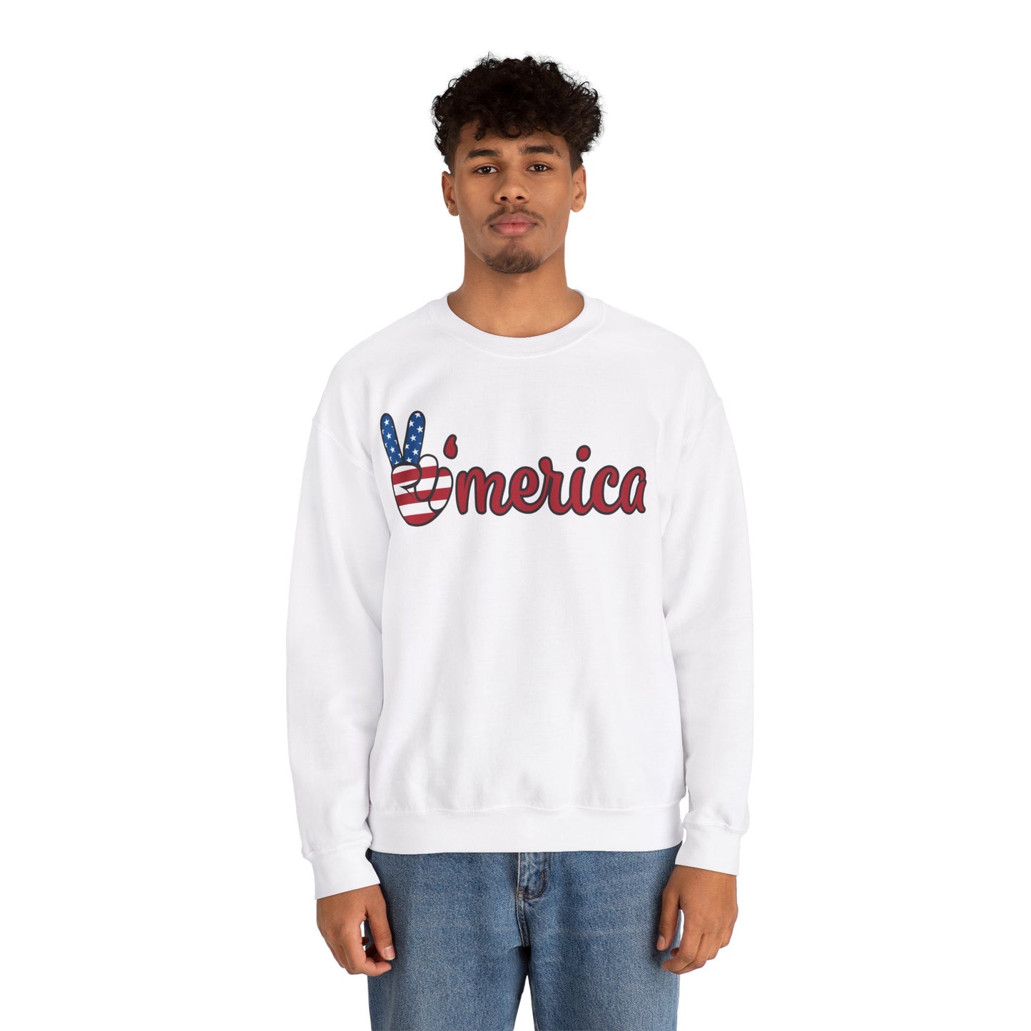 America - Unisex Crewneck Sweatshirt