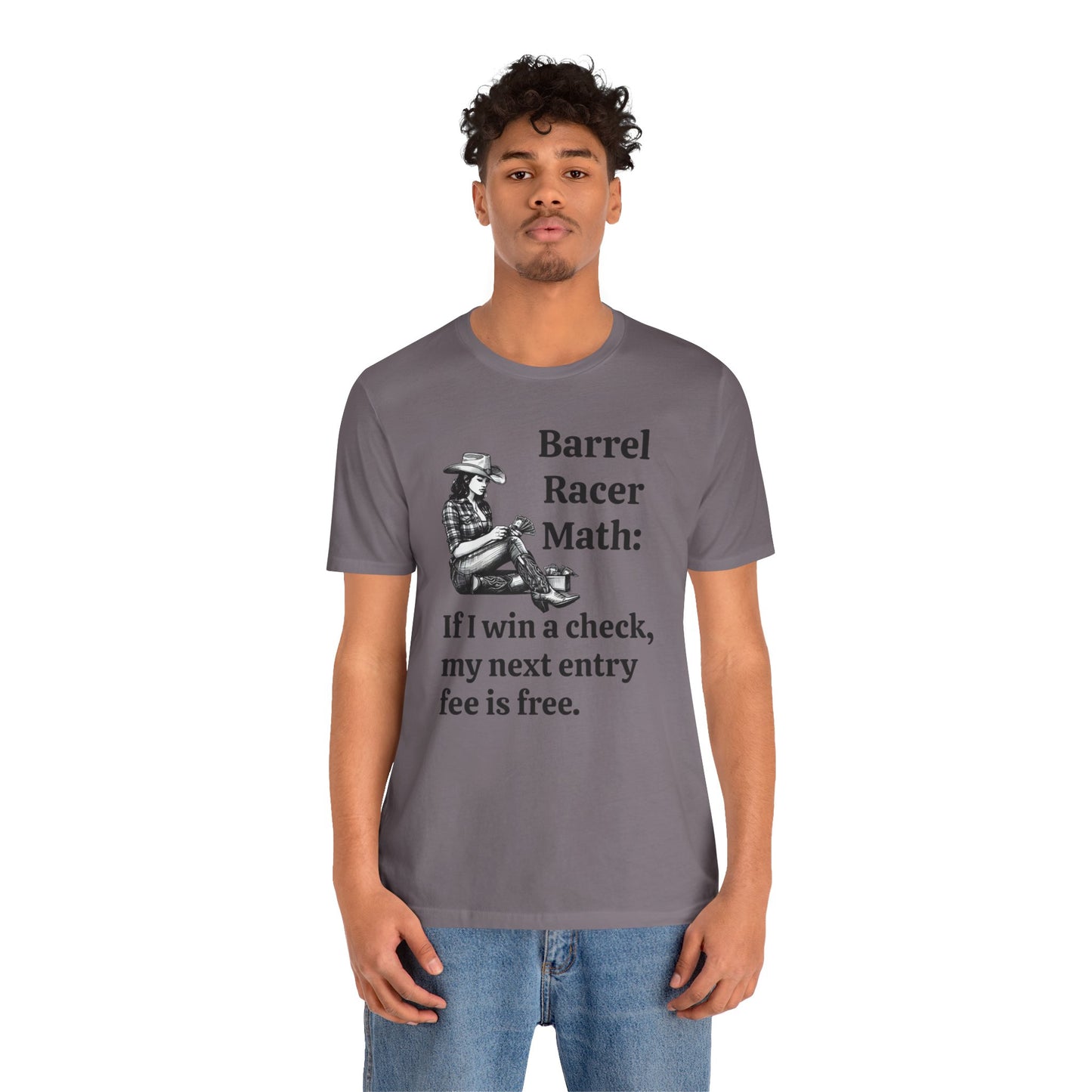 Barrel Racer Math - Unisex Tee