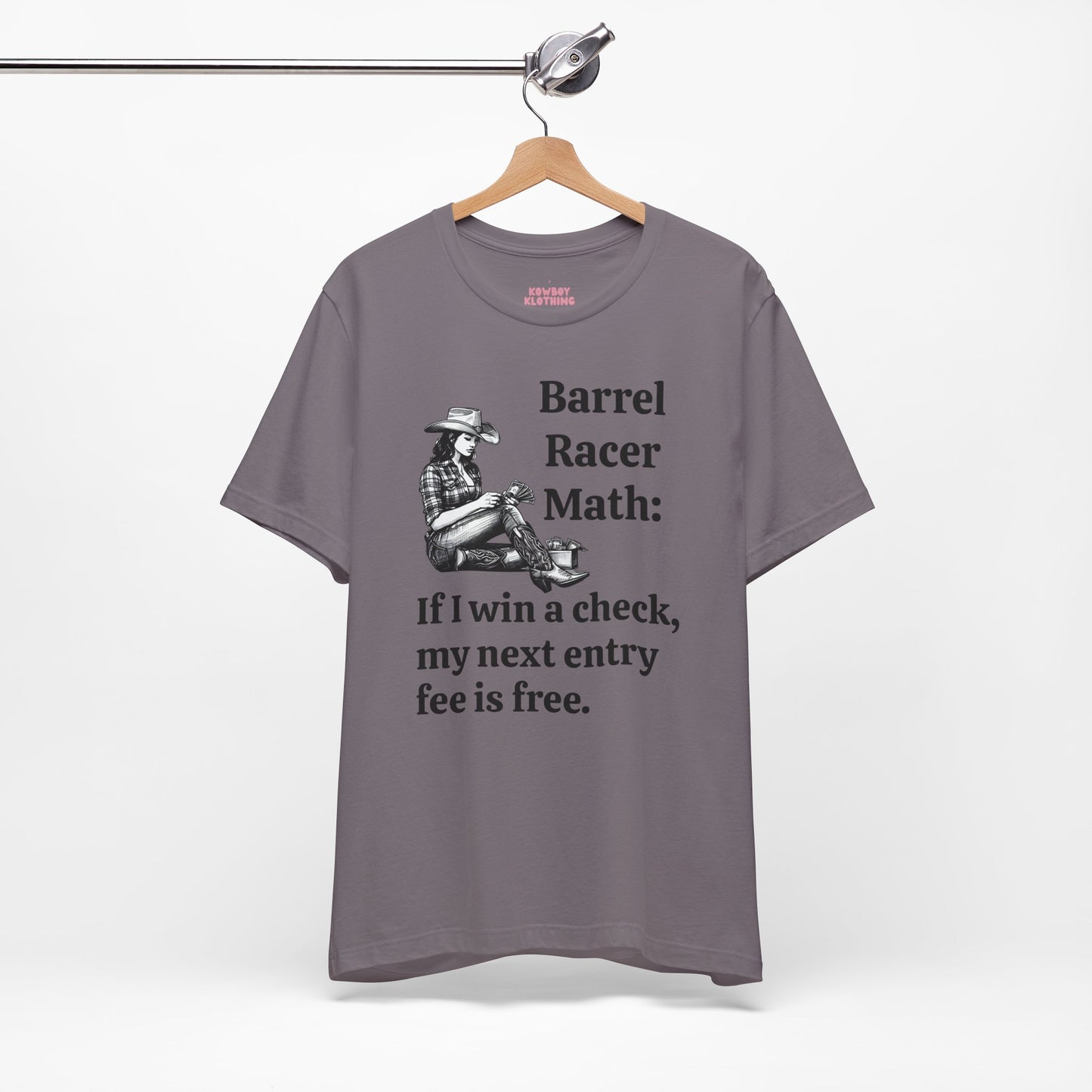 Barrel Racer Math - Unisex Tee