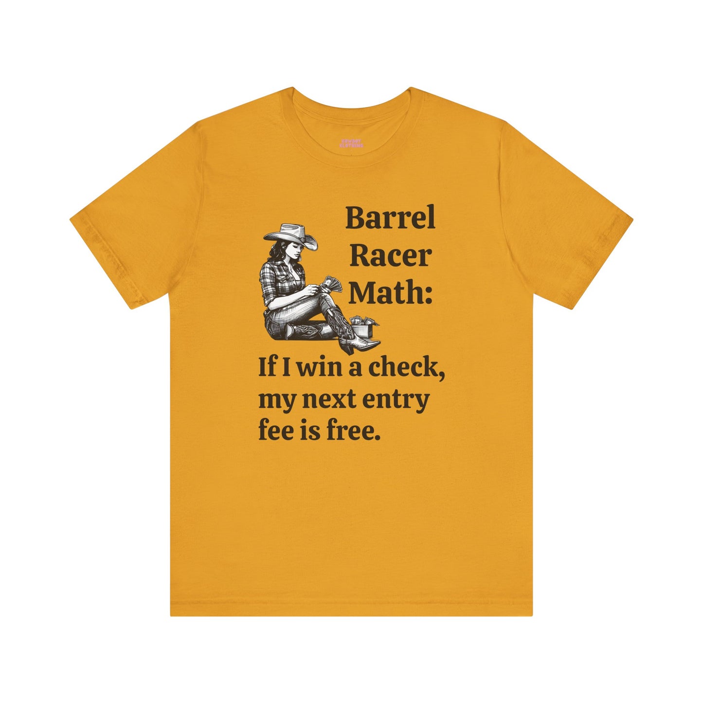 Barrel Racer Math - Unisex Tee