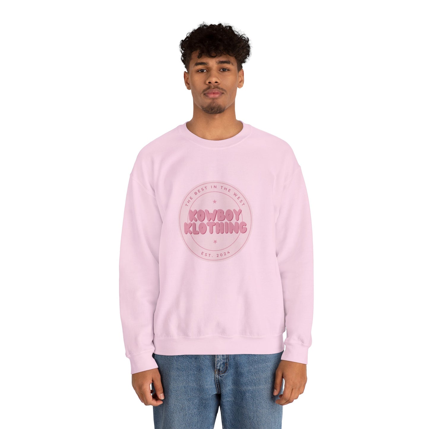 Kowboy Klothing Logo - Unisex Crewneck Sweatshirt