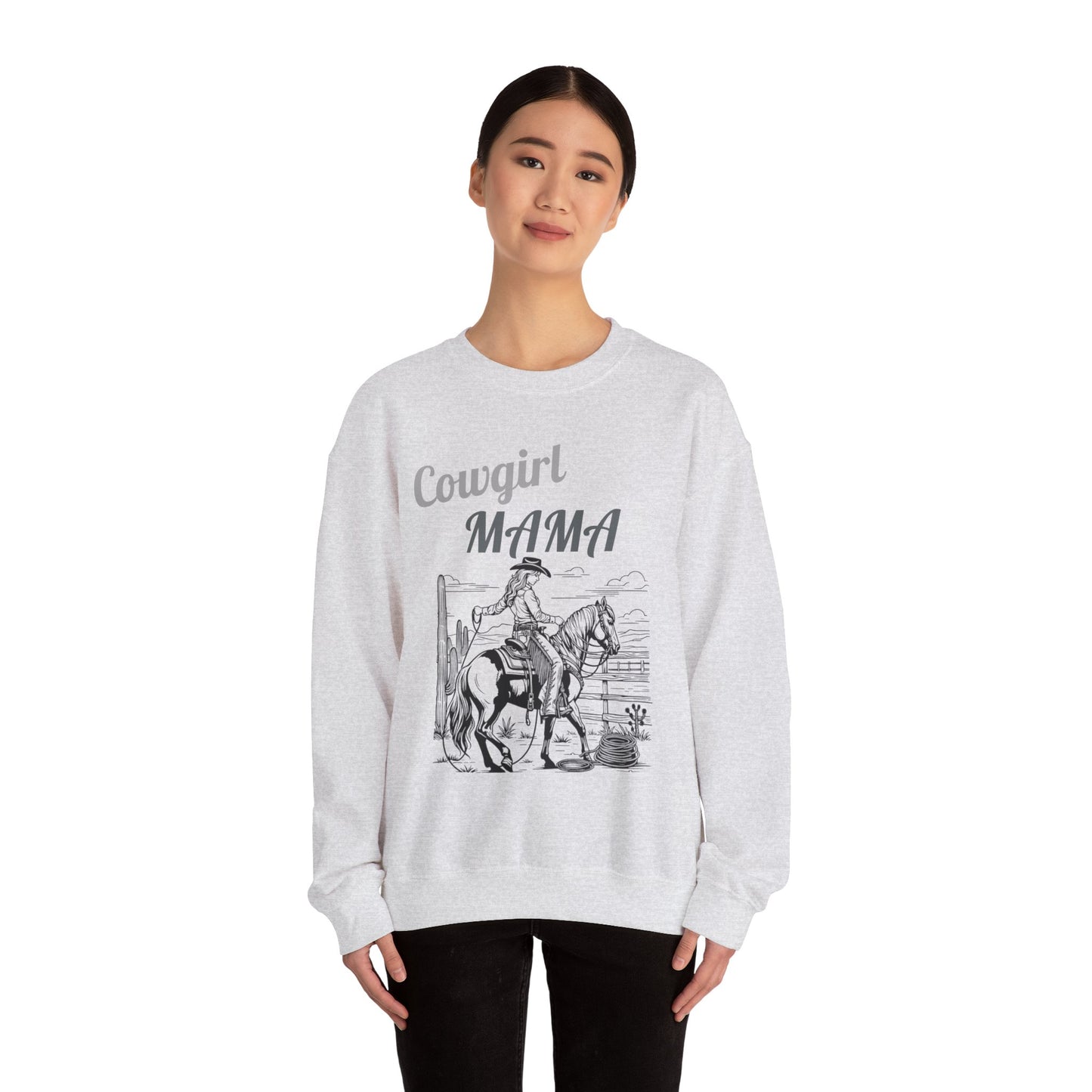 Cowgirl Mama - Unisex Crewneck Sweatshirt