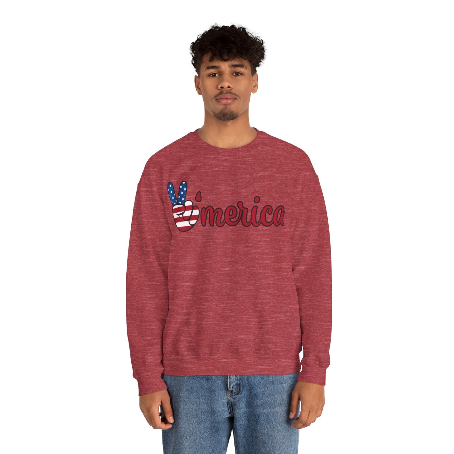 America - Unisex Crewneck Sweatshirt