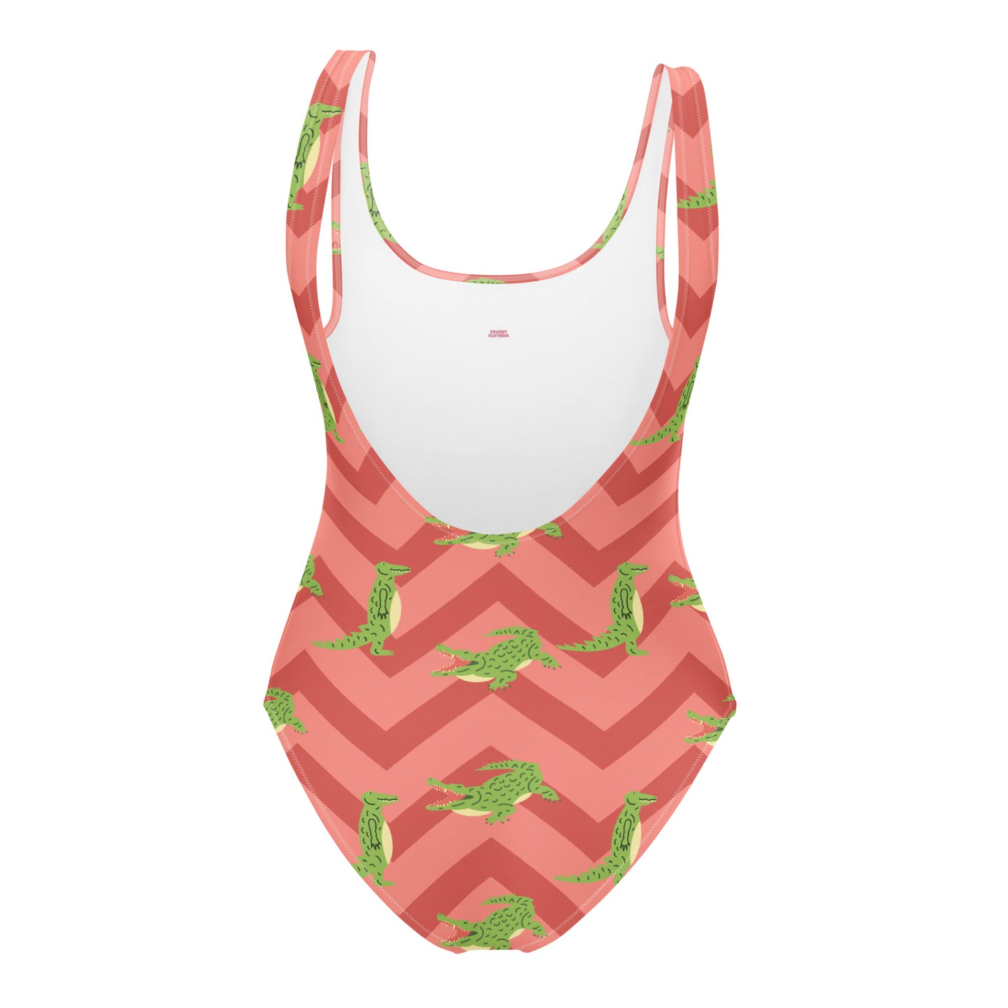 Pink Croc - One-Piece Swimsuit