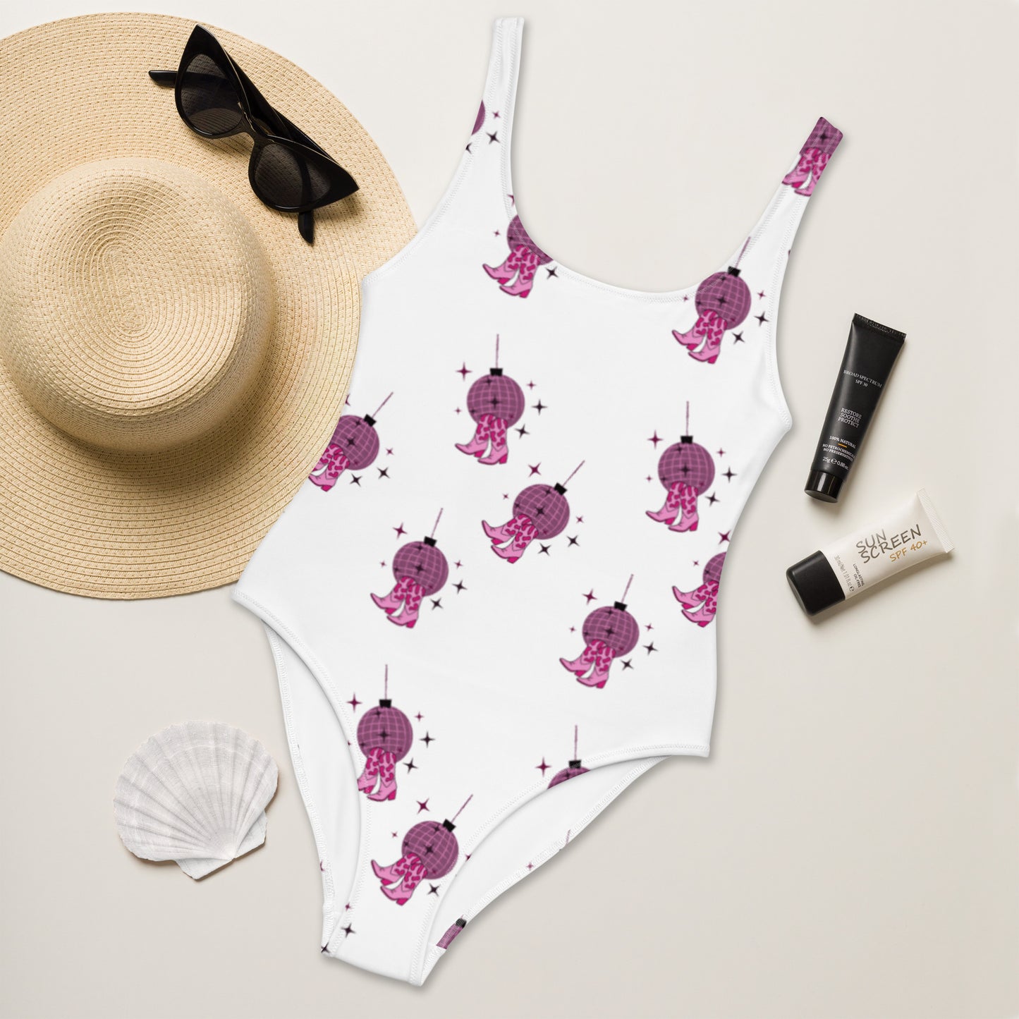 Disco Cowgirl - One-Piece Swimsuit