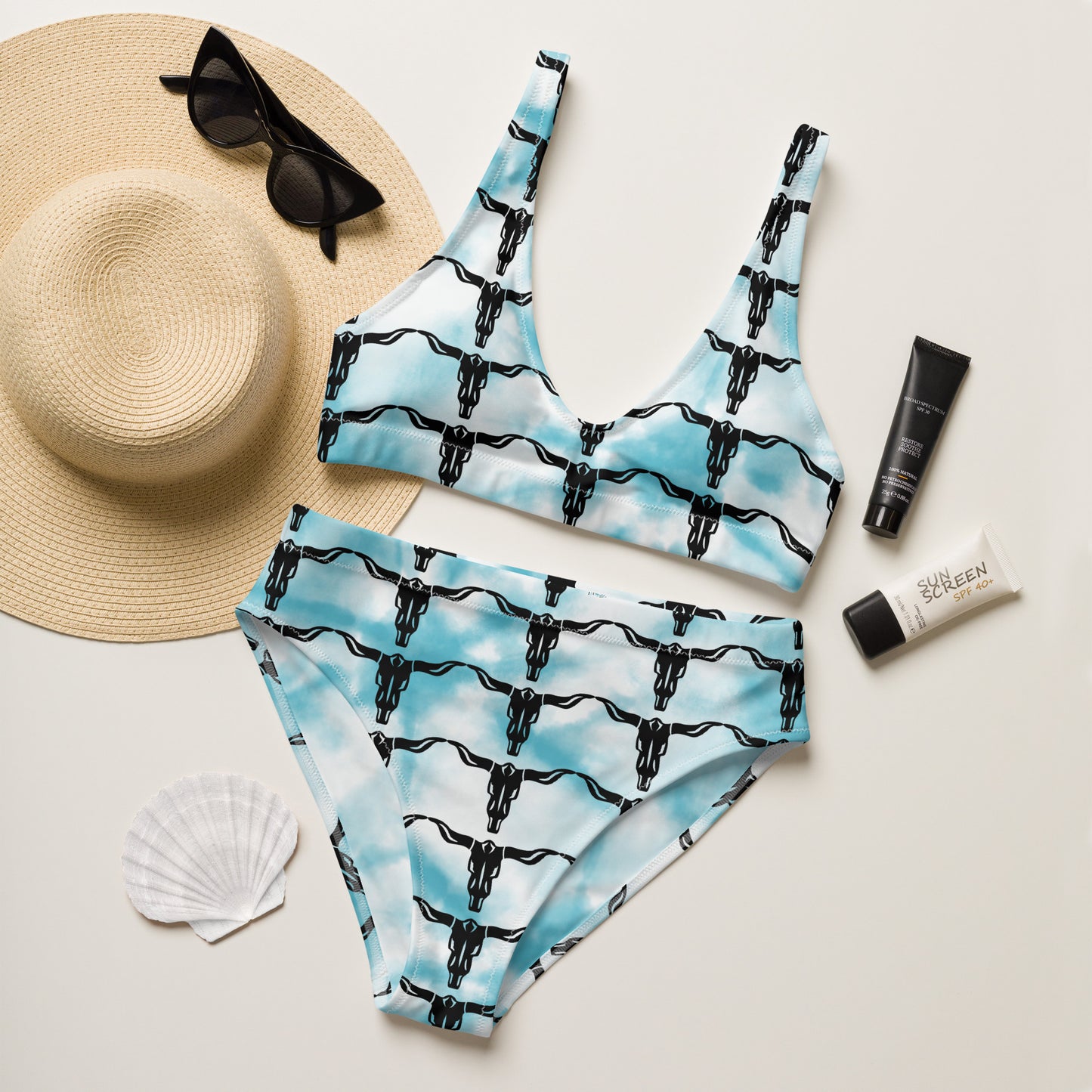 Steer - high-waisted bikini