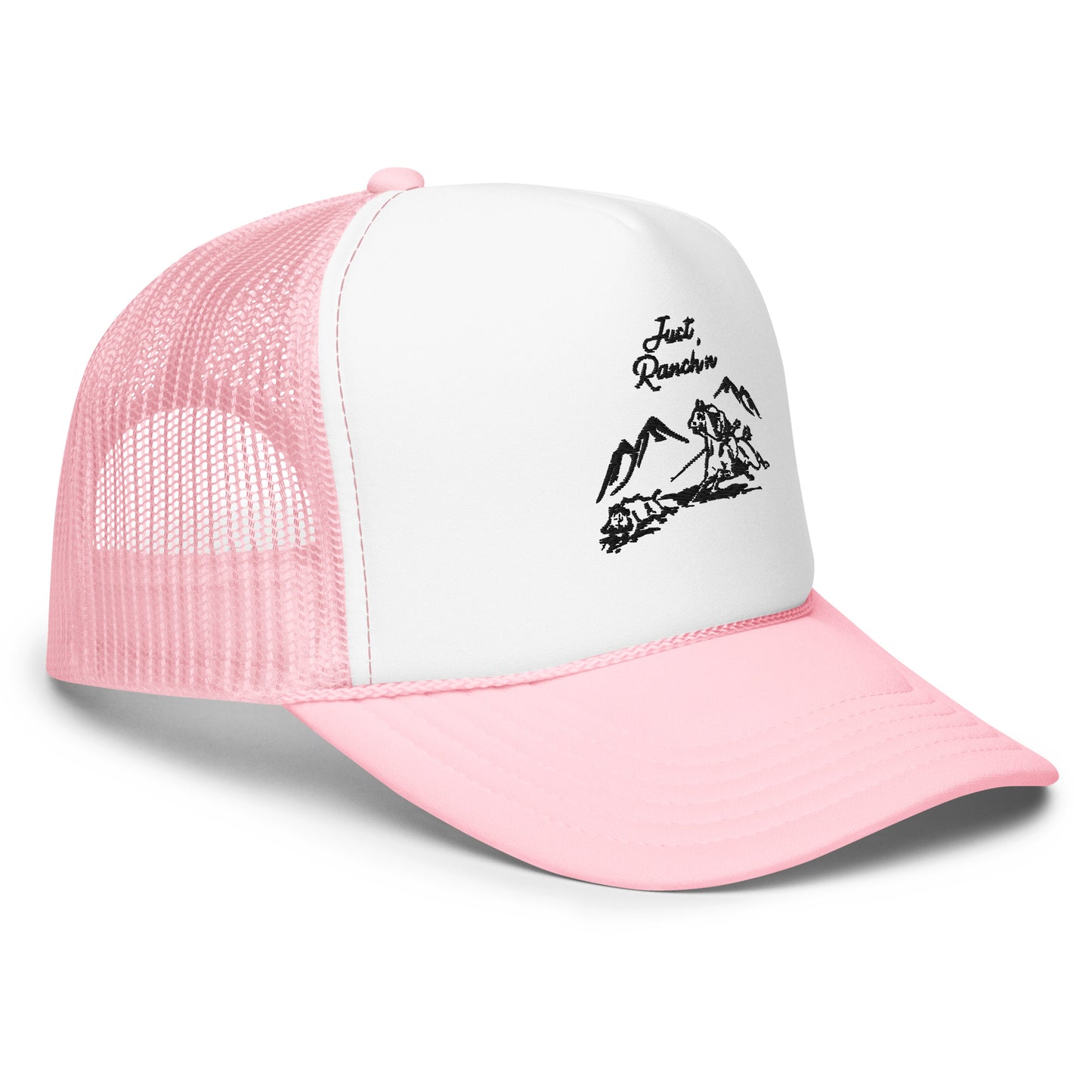 Just Ranchin' - Foam trucker hat