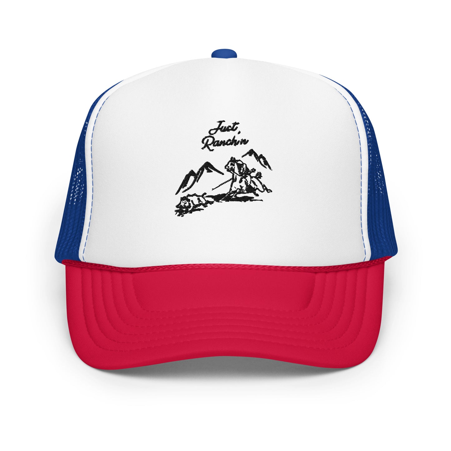 Just Ranchin' - Foam trucker hat